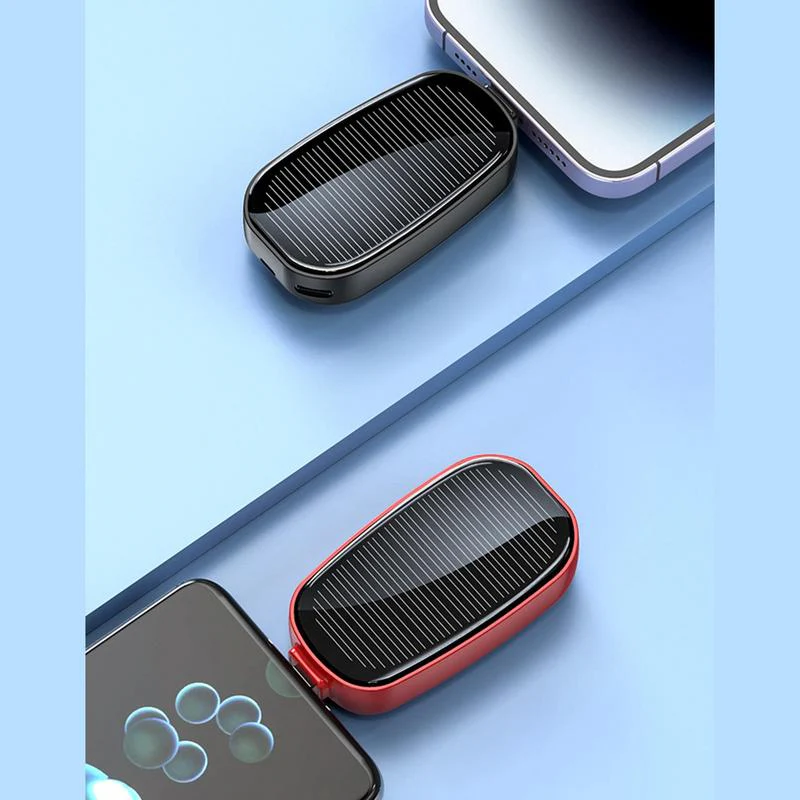 Mini Solar Keychain Power Bank - Image 3