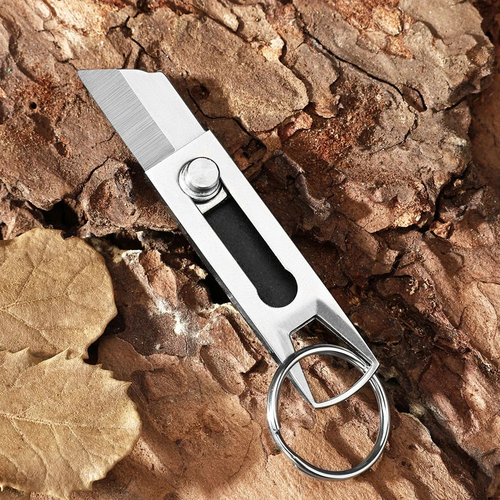 Mini Pocket Knife EDC Sharpening Keychain - Image 2