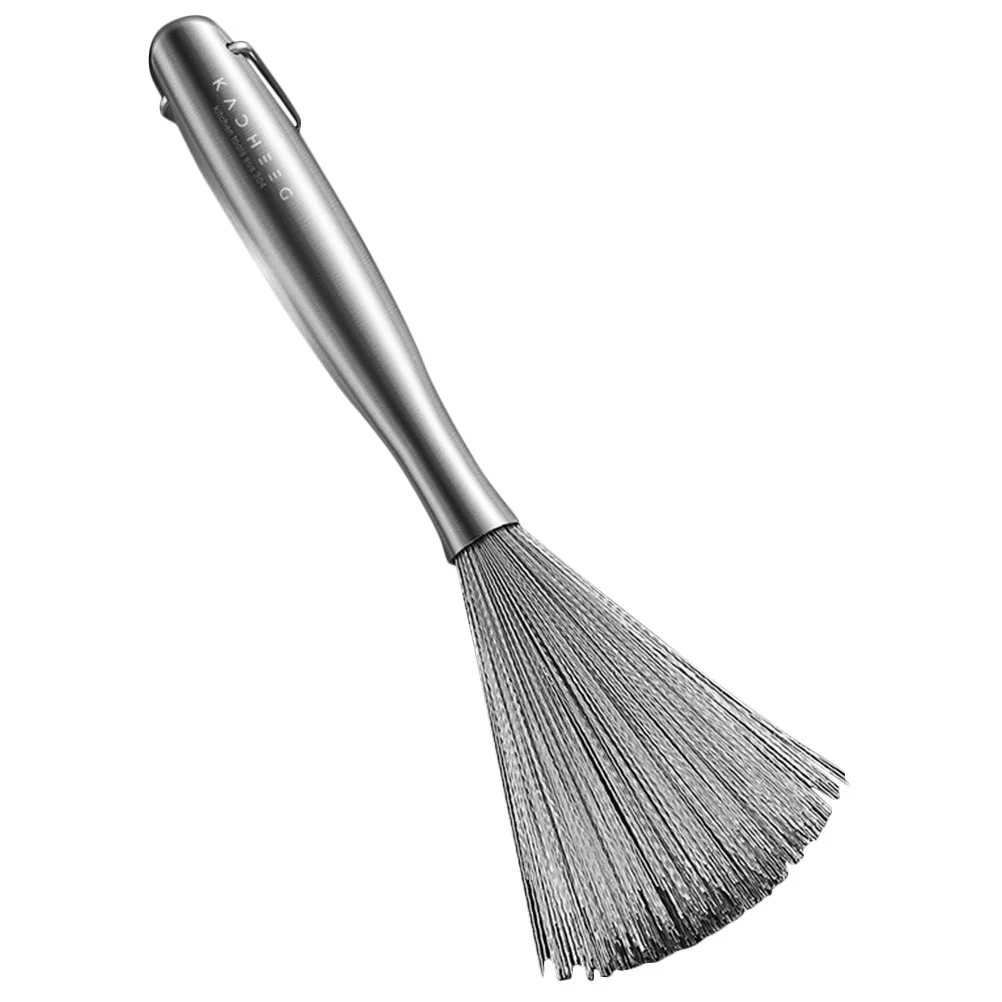 Edge Cleaner Long-Handle Pan Brush - Image 3