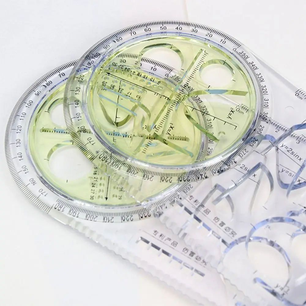 Math Genius Multi-Angle Drawing Precision Ruler - Image 3