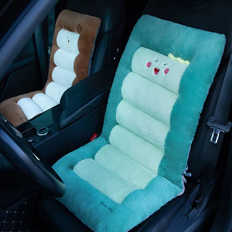 Plush Nest Back Cushion Seat Support Pad - Image 2