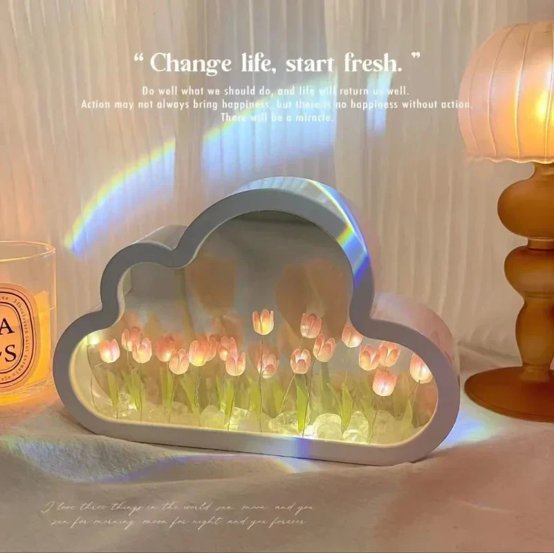 Tulip Atmosphere Infinite Flowers Night Light - Image 2