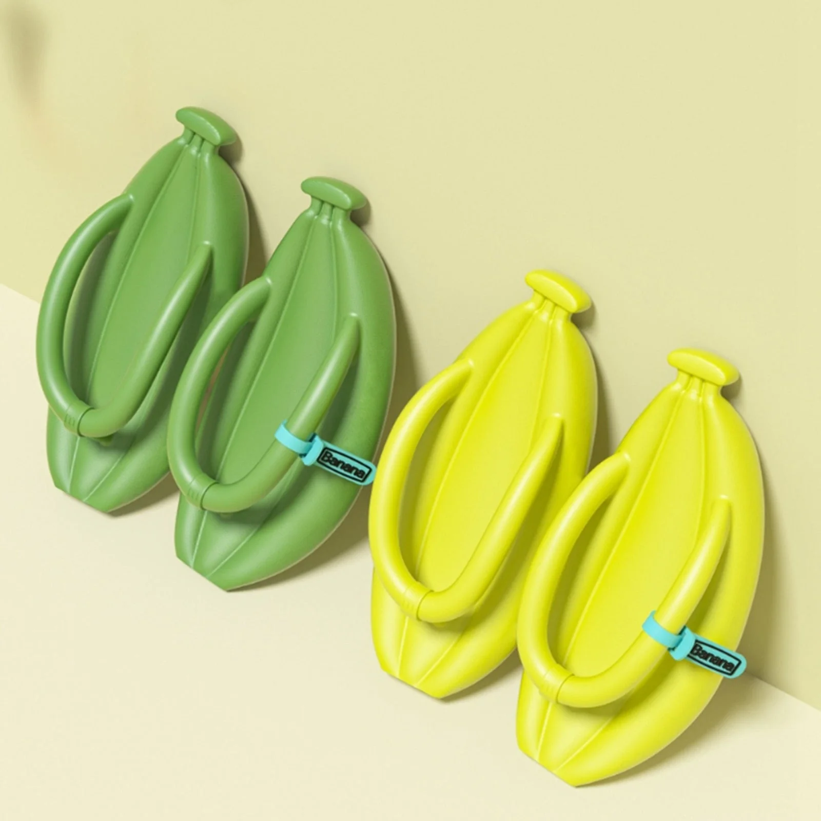 Plush Banana Comfy EVA Flip Flops - Image 3