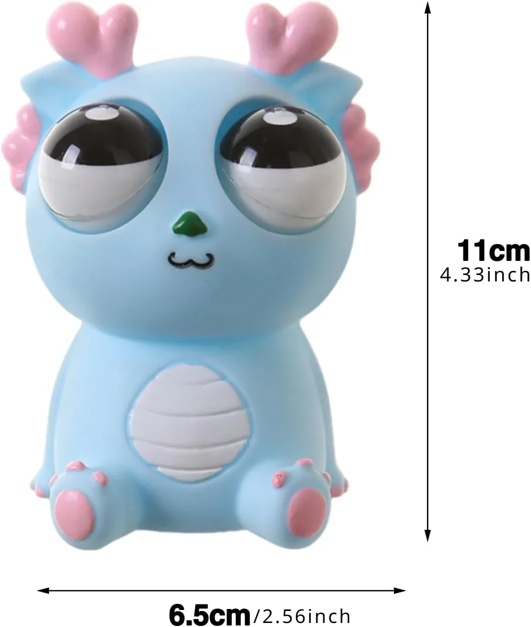 Pop-Eye Squeeze Stress Relief Toy Dragon - Image 3