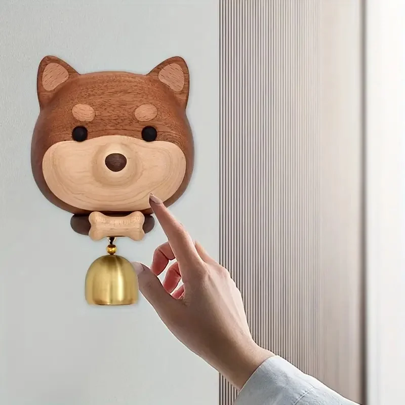 Playful Shiba Design Door Bell - Image 2