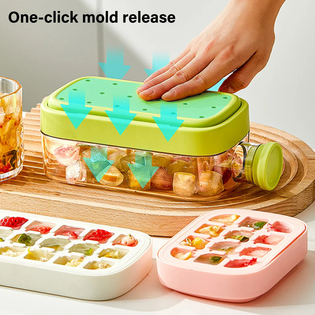 One Touch Ice Maker Beverage Bottle - Image 2