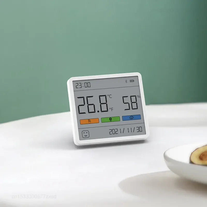 All-in-One Indoor Humidity Meter Clock Digital Thermometer - Image 3