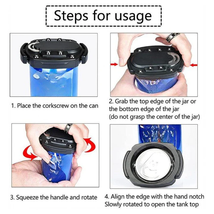 Reusable Portable Can Cutter Bottle Opener - Image 3