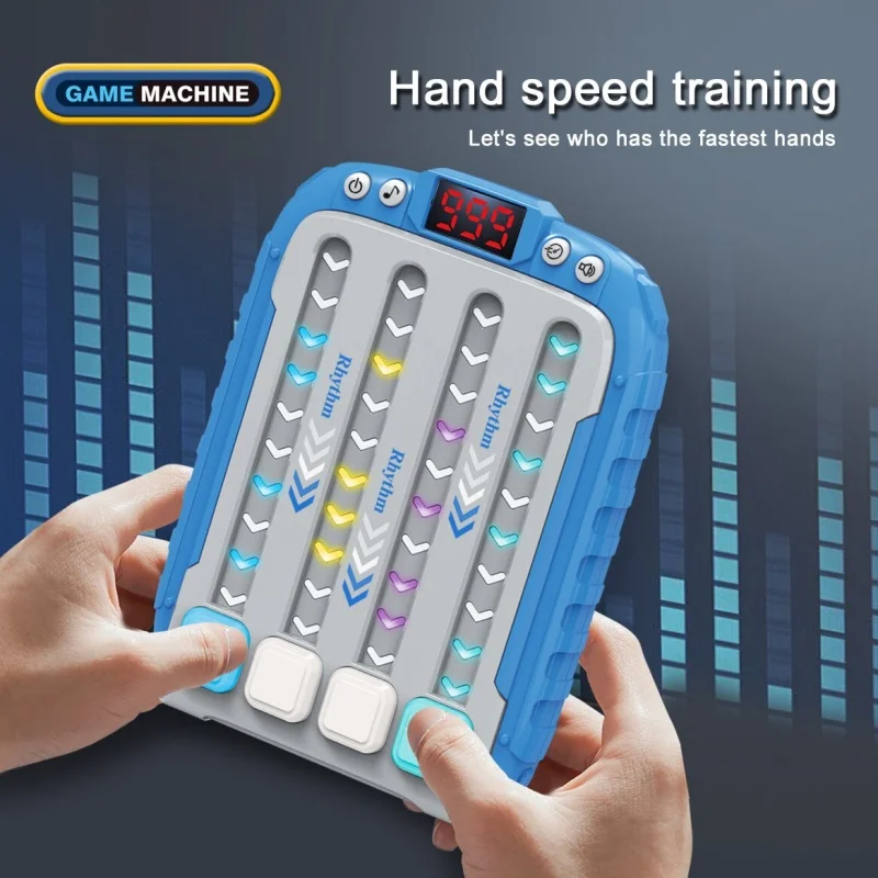 Music LED Rhythm Sound Reaction Handheld Puzzle Toy - Image 3