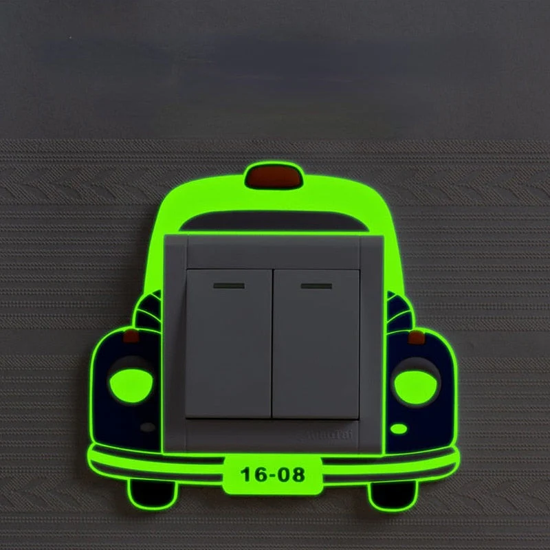 3D Luminous Cartoon Animals Switch Cover - Image 3