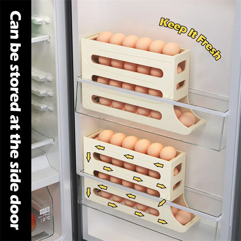 Eggs Dispenser Fridge Organizer Rack - Image 2