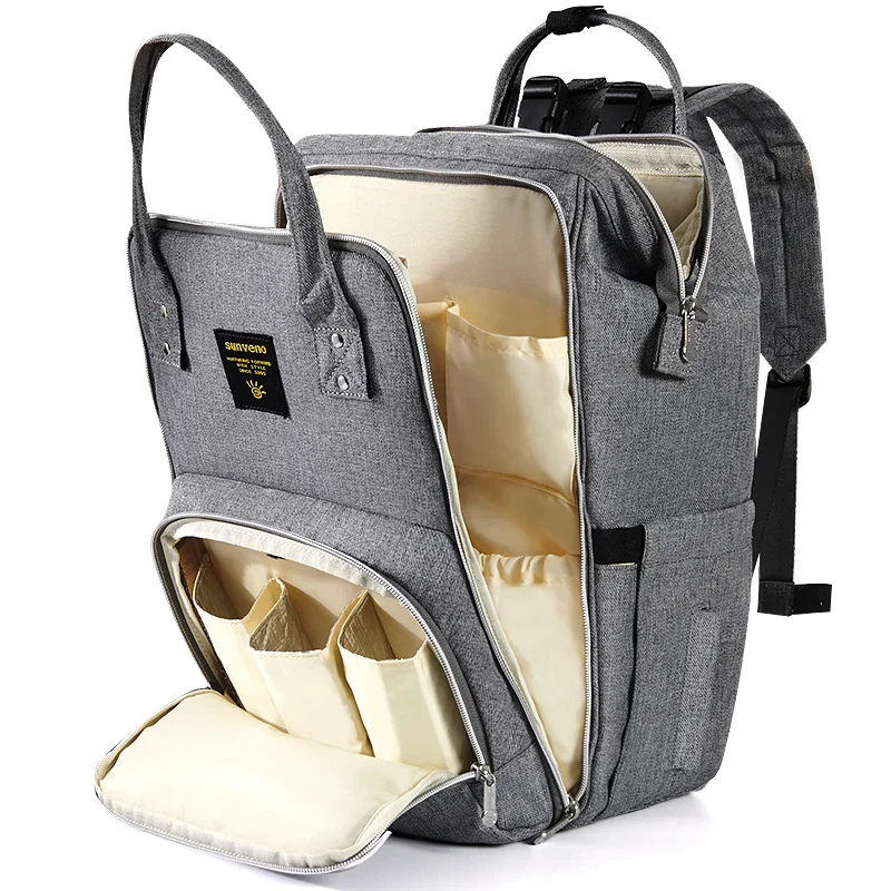 Baby Diaper Large Capacity Stylish Modern Backpack - Image 2