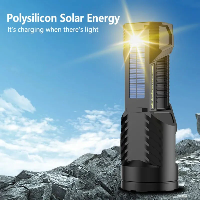 Solar High-Power Multifunctional Flashlight - Image 3