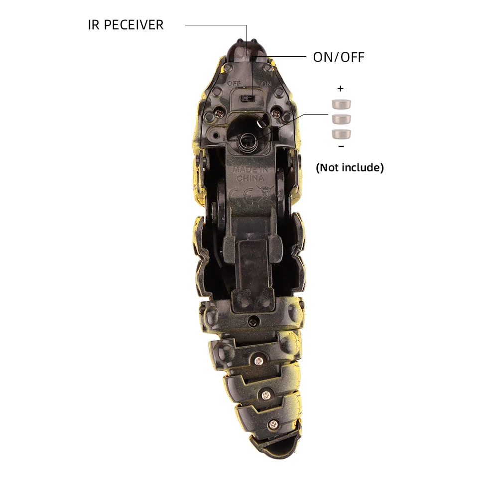 Infrared Remote Control Caterpillar Toy - Image 3