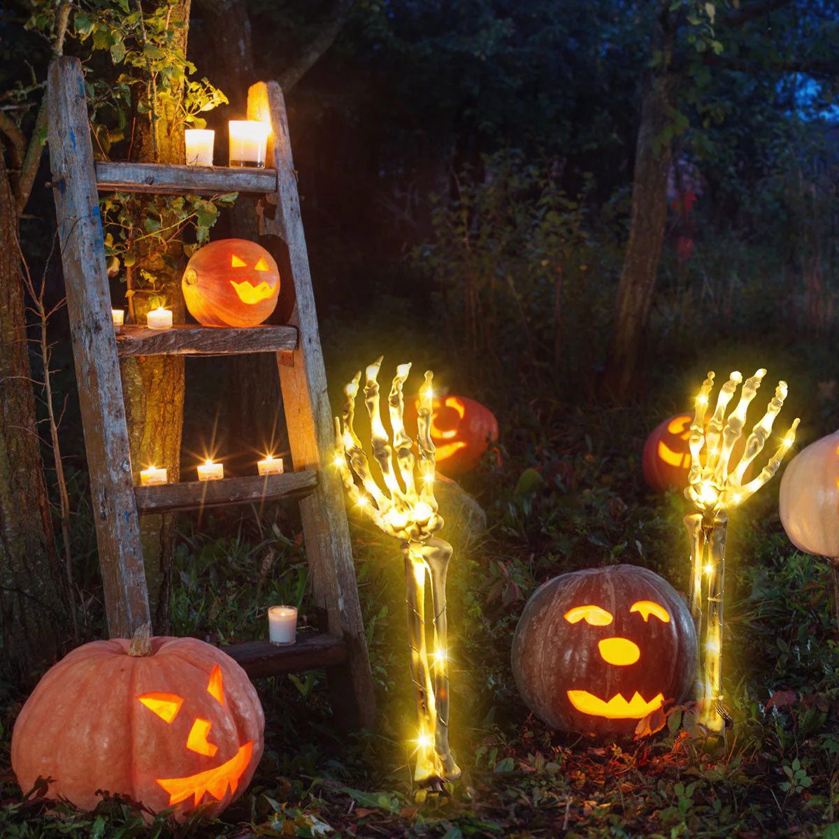 Skeleton Arm Solar Outdoor Lights - Image 1