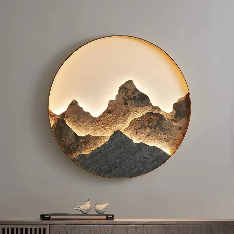 Zen-Inspired Landscape View Artsy Wall Decor - Image 1