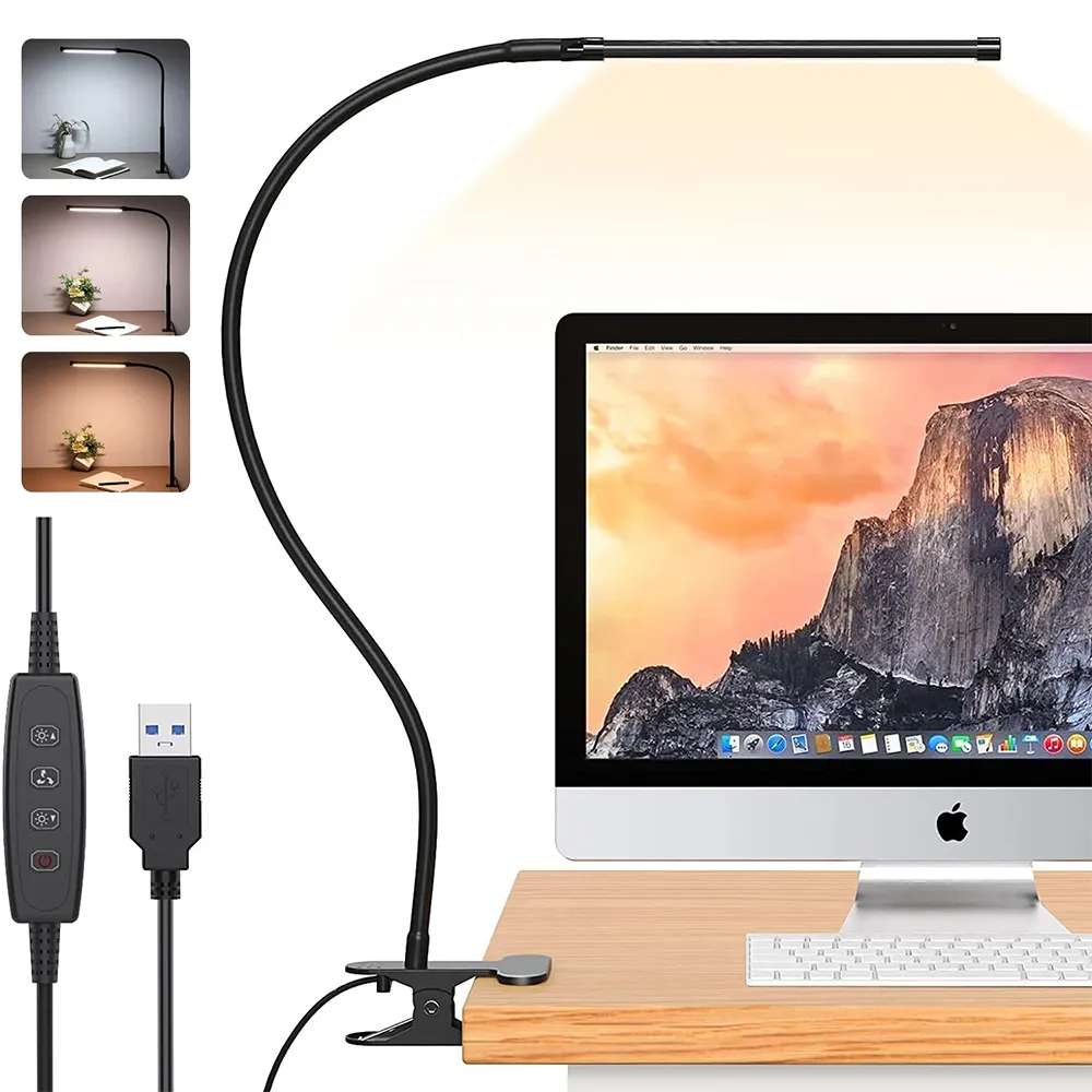 Adaptive Workspace Dimmable Flexible LED Lamp - Image 1