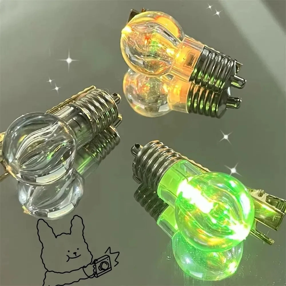Luminous Light Bulb Party Hairpin - Image 2