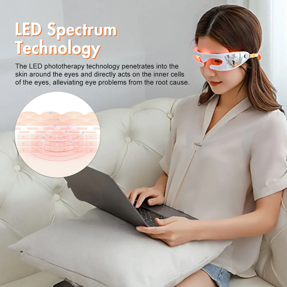 LED Circle Fade Anti-Aging Photon Massager - Image 3