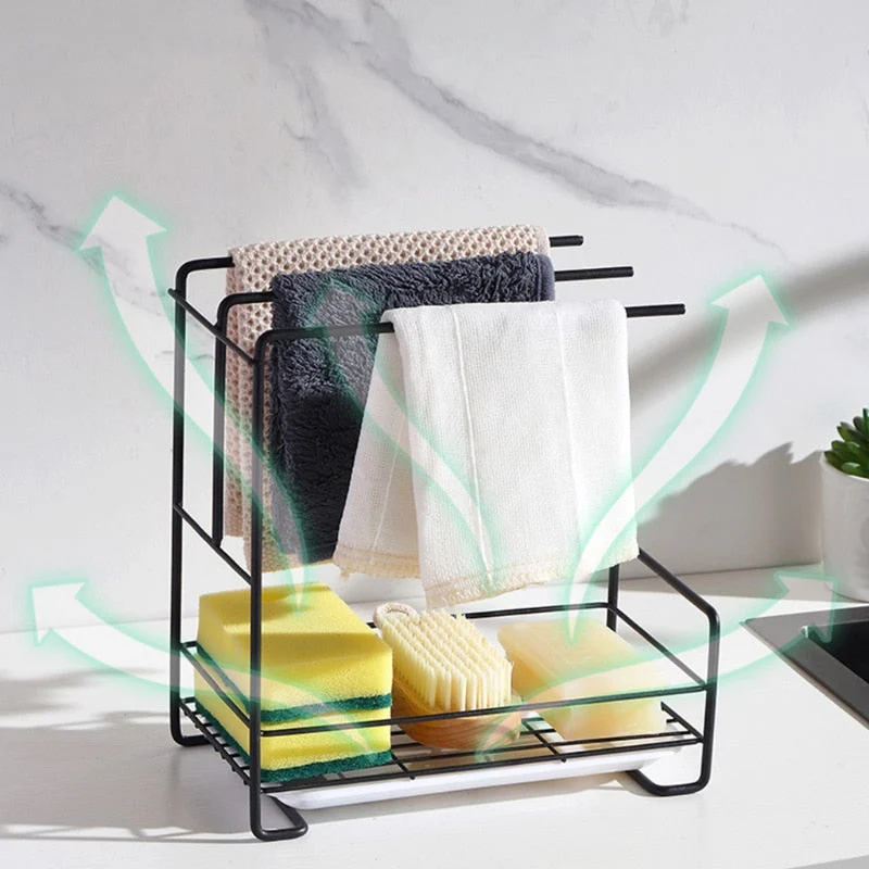 Kitchen Sink Detachable Organizer Rack - Image 3