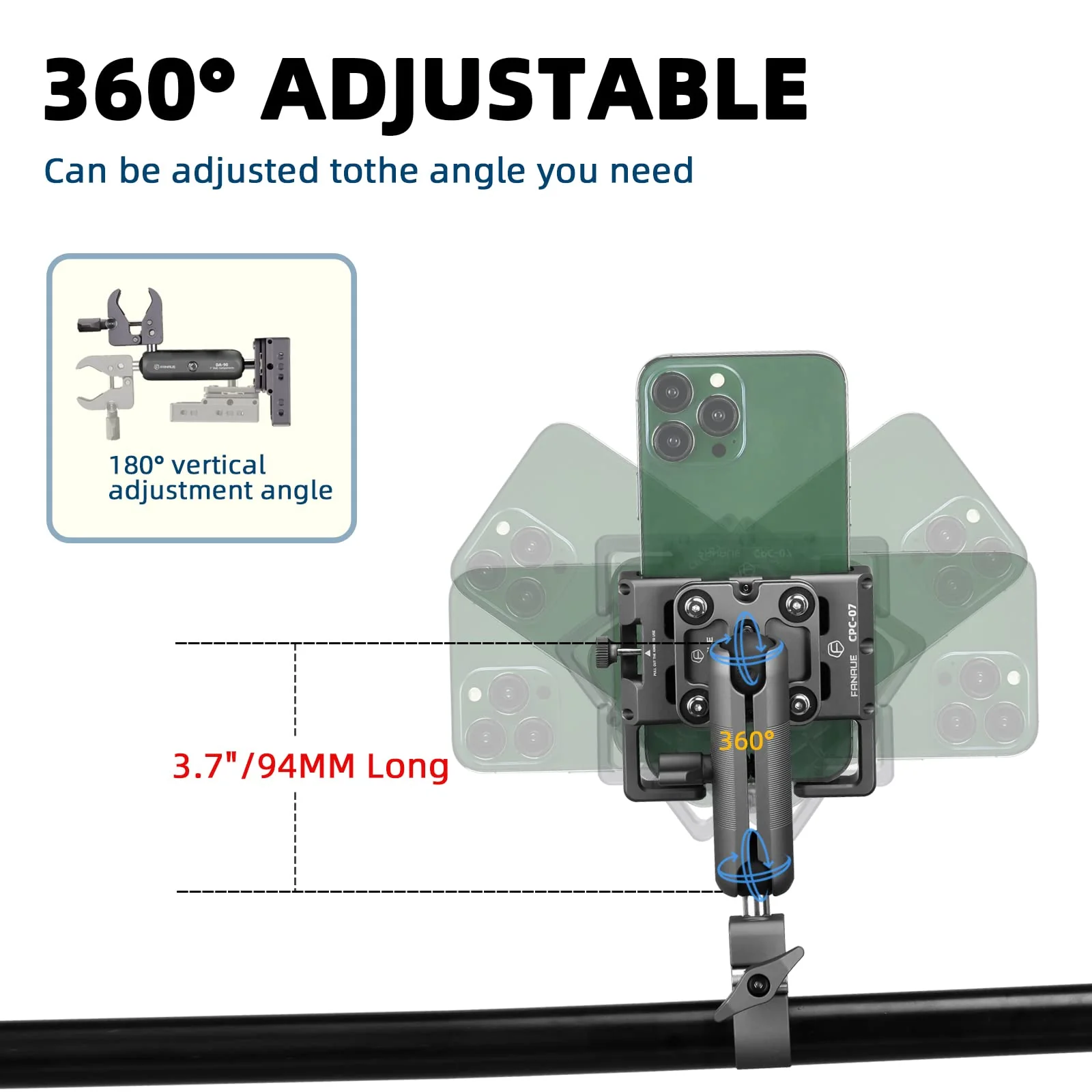 Shock Resistant Easy Carry Bike Phone Holder - Image 3