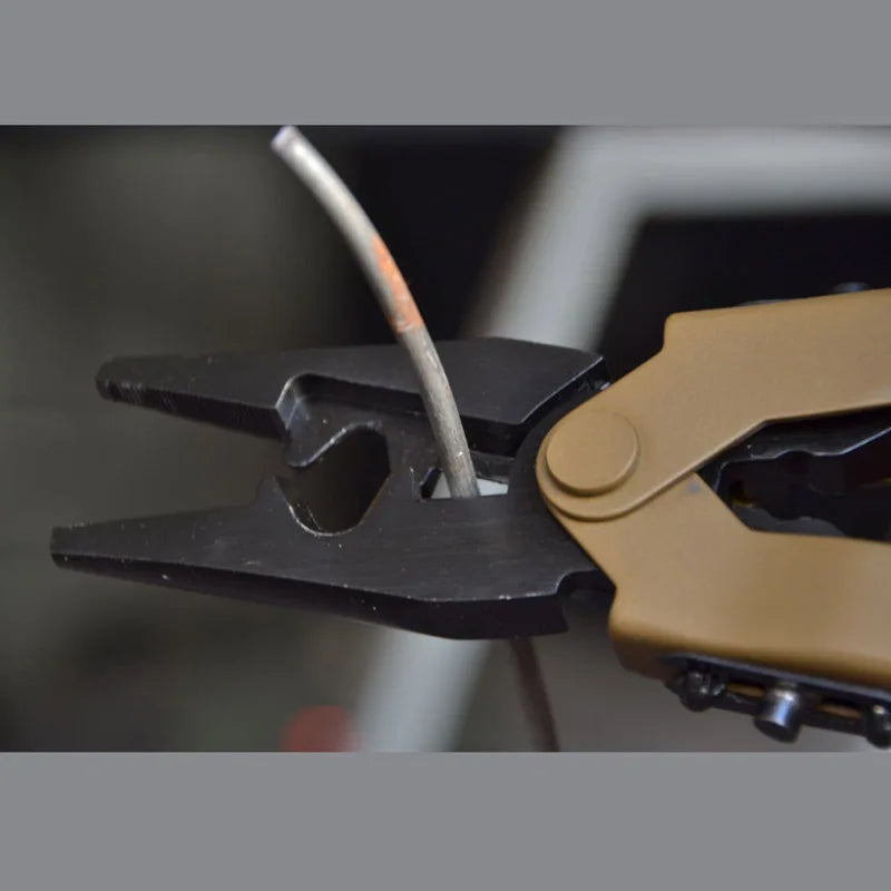 Survival Camping Foldable Knife Pliers Multifunctional Tool - Image 3