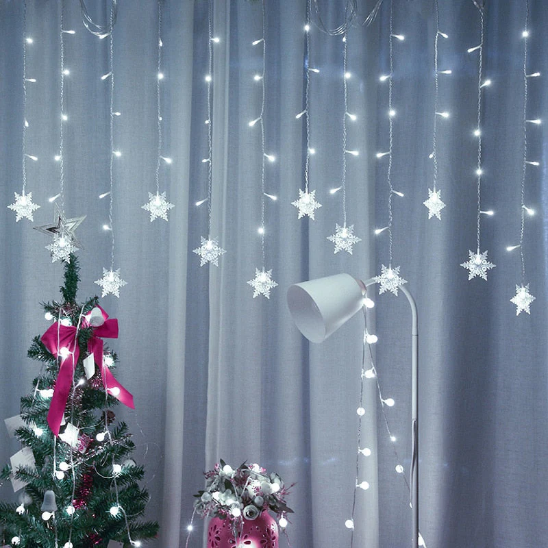 LED Fairy Snowflake Lights - Image 3