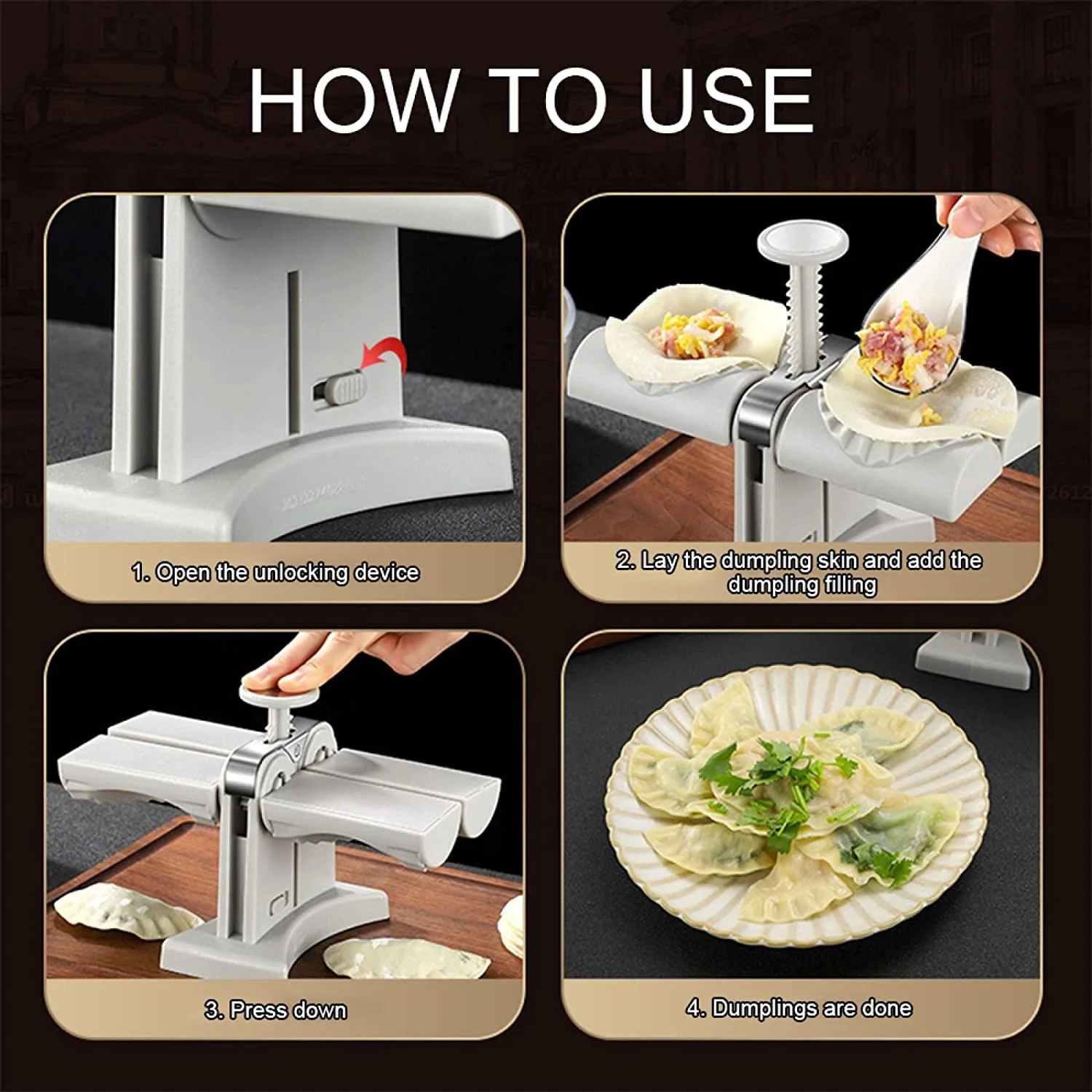 Full Automatic Double Dumpling Maker - Image 3