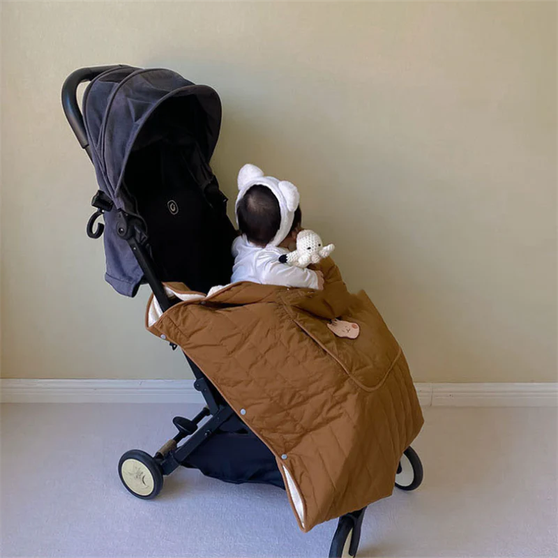 Winter Wrap Baby Stroller Mommy Blanket - Image 3