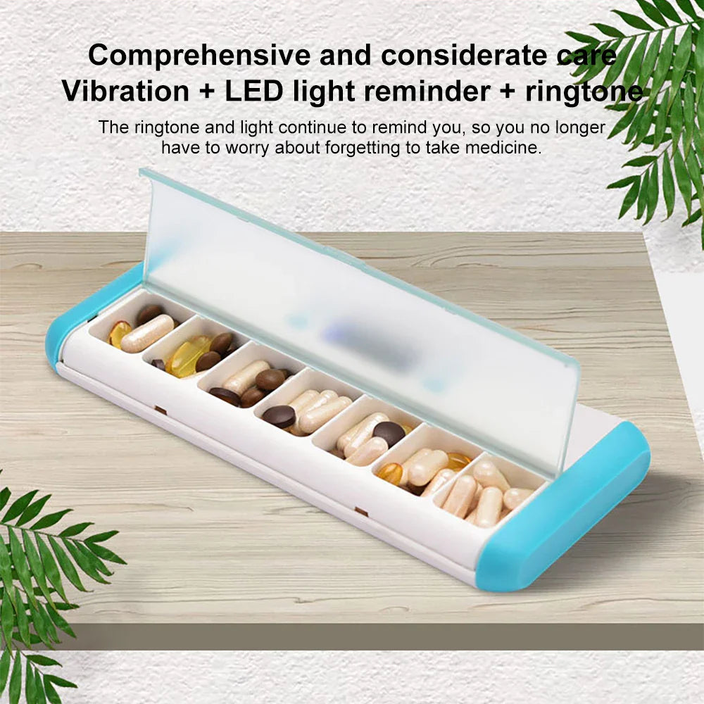 Automatic Alarm Smart Reminder Pill Organizer Box - Image 3