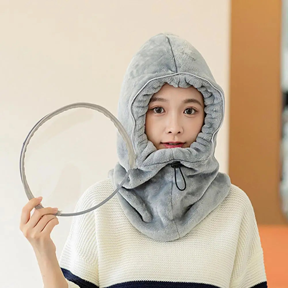 Warm Plush Winter Full Face Hat - Image 2