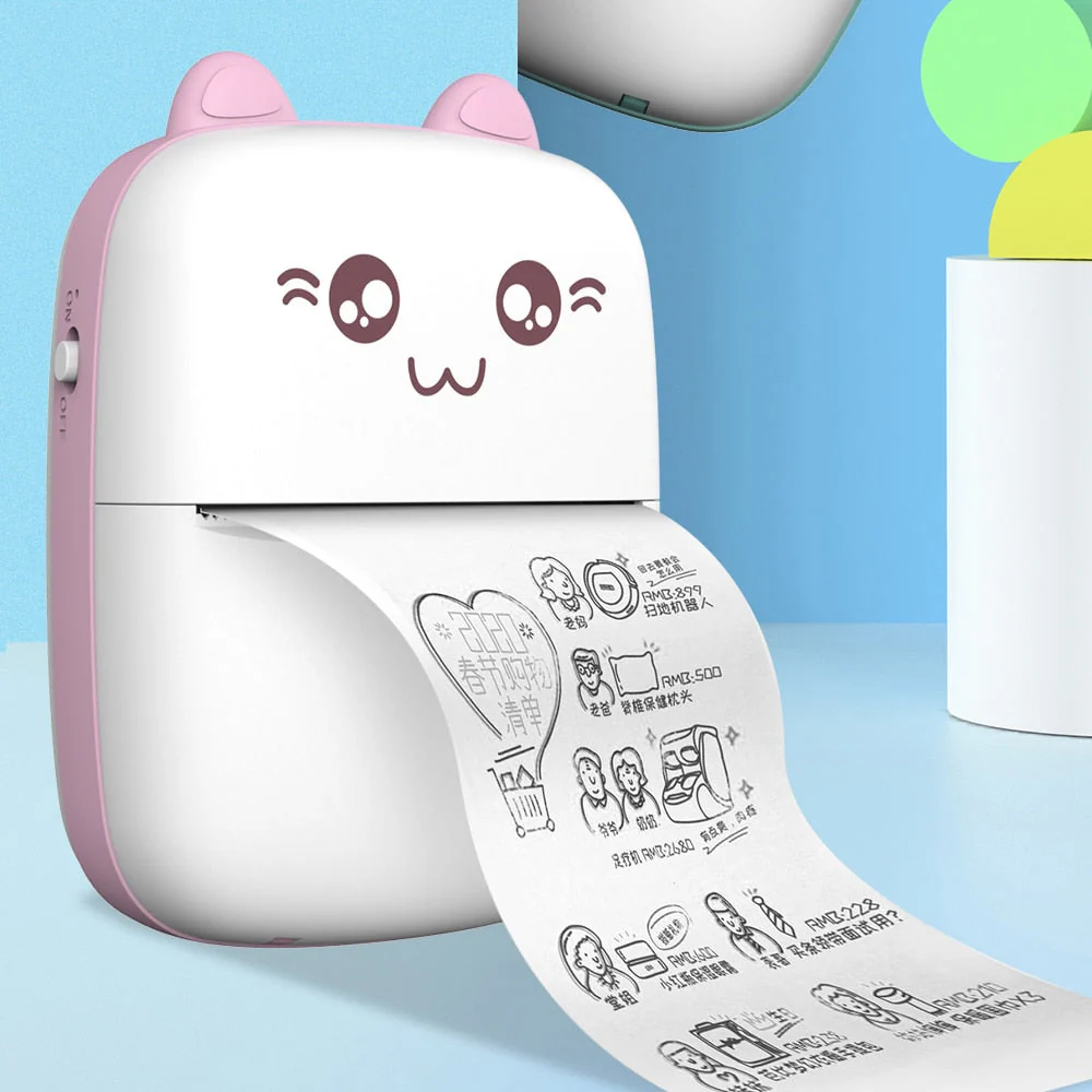 Mini Cat Thermal Bluetooth Label Printer - Image 2