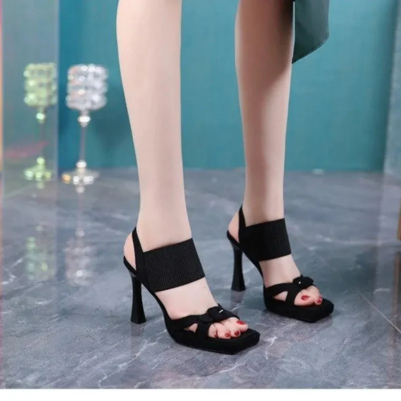 Sun Kissed Charming Women High Heel Sandals - Image 1