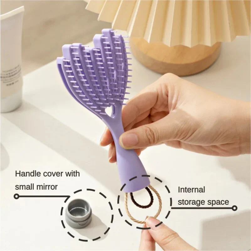 Soft Touch Scalp Massage Hair Styler Brush - Image 2