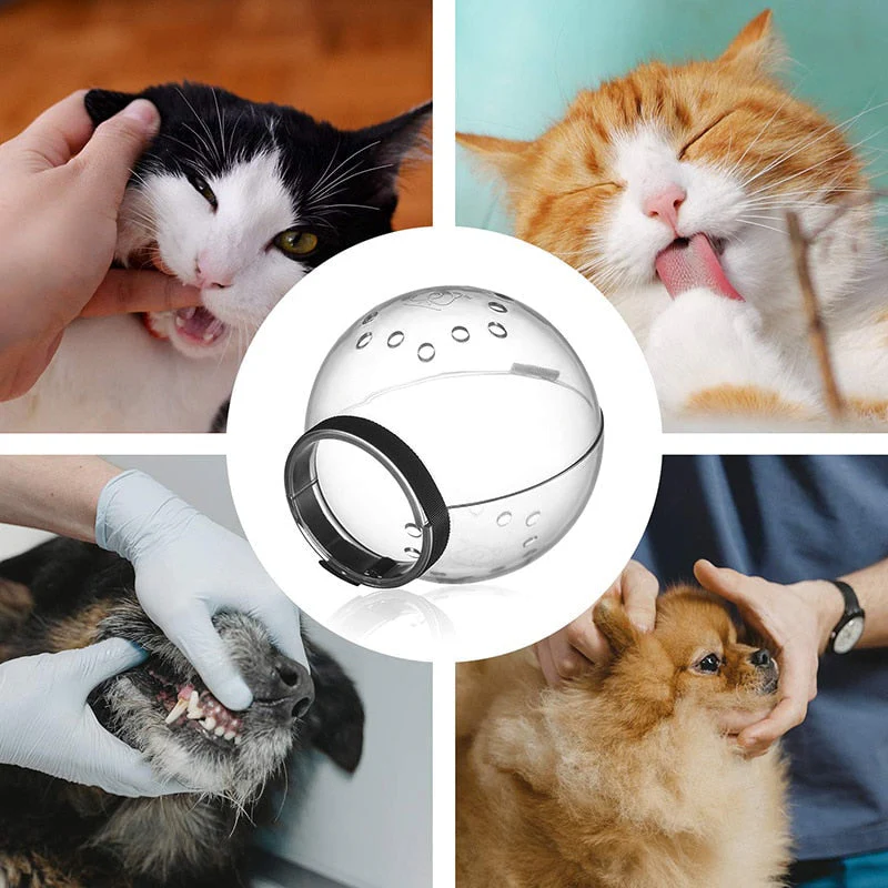 Cat Grooming Anti-Bite Head Cover - Image 2
