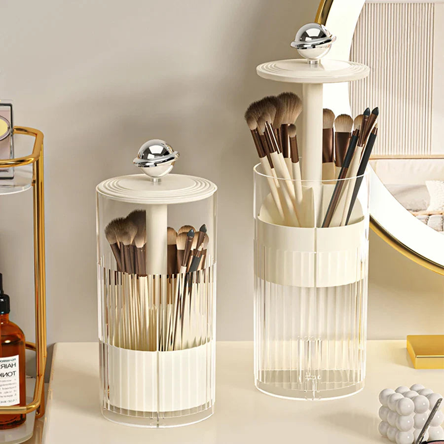 Auto Lift & Luxe Makeup Brush Organizer - Image 2