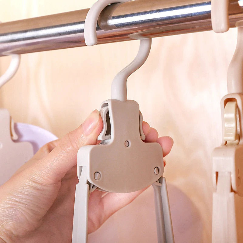 Easy Fold Wide Foldable Clothes Hanger - Image 2