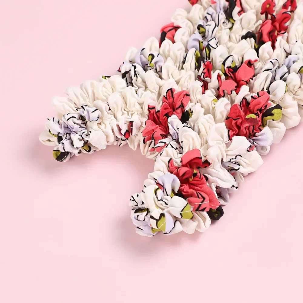 Floral Stretch Shopper Mini Elastic Bag - Image 3