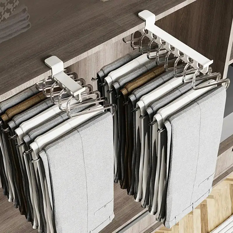 Slide Hang Retractable Closet Hanger Rack - Image 3