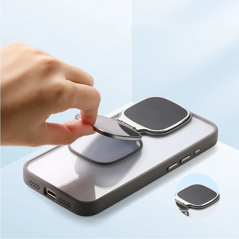 Ultra Lens Protection Acrylic iPhone Case Stand - Image 2