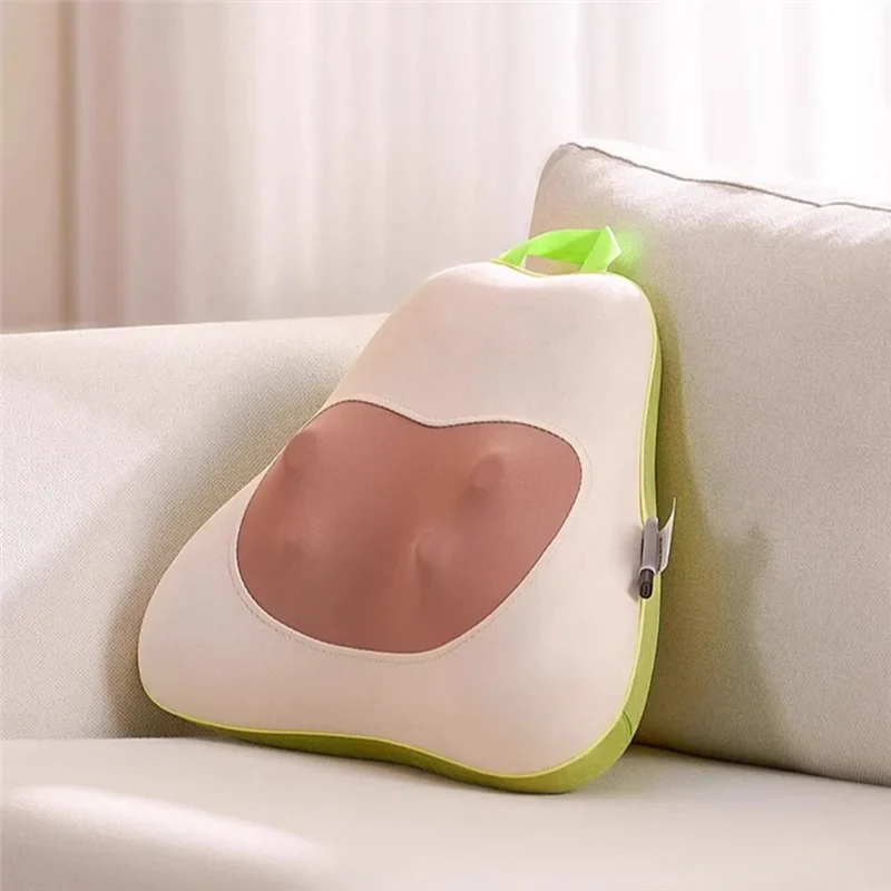 Ergonomic Back Support Heated Vibration Massager - Image 3