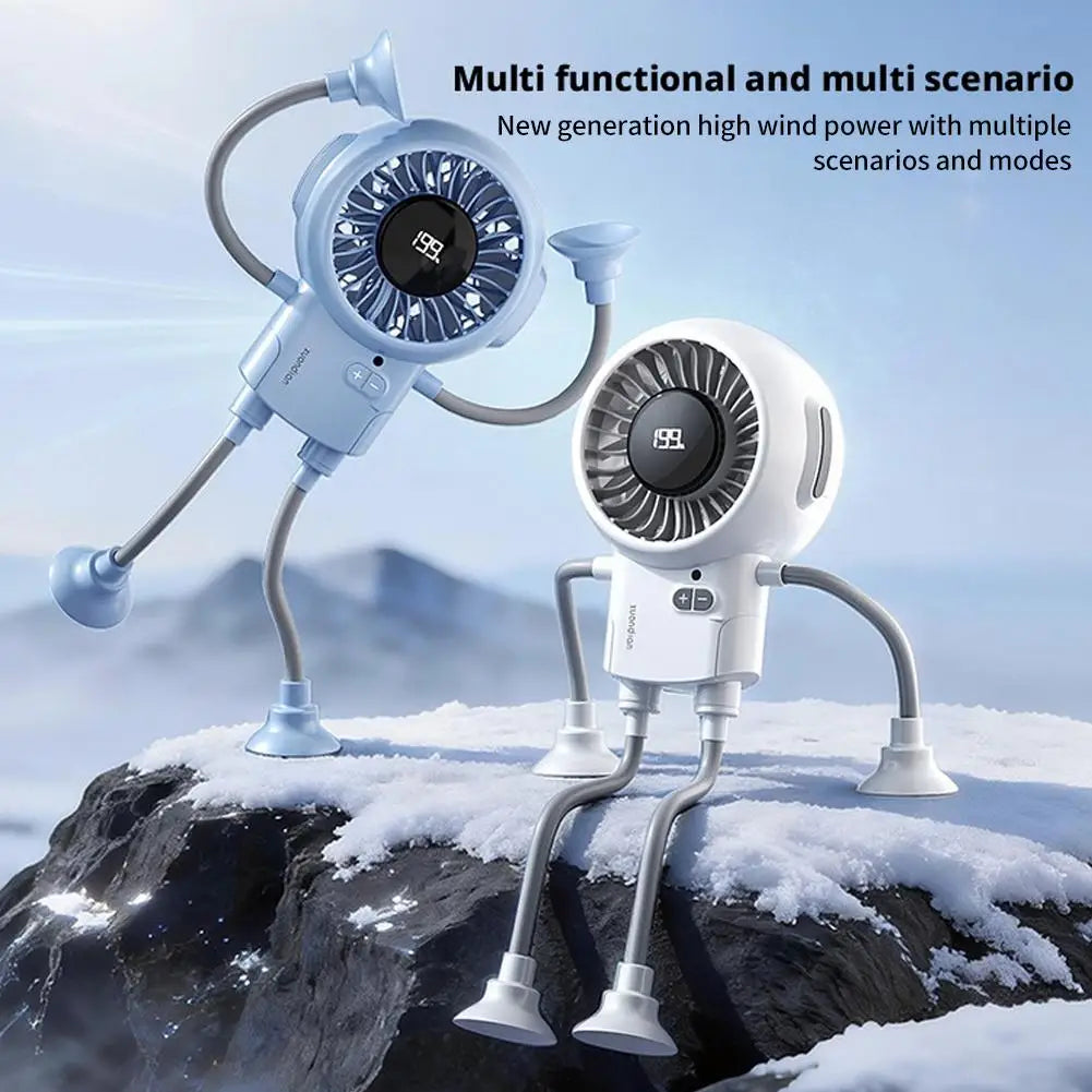 Flexible Arm Adjustable Powerful Cooling Fan - Image 3