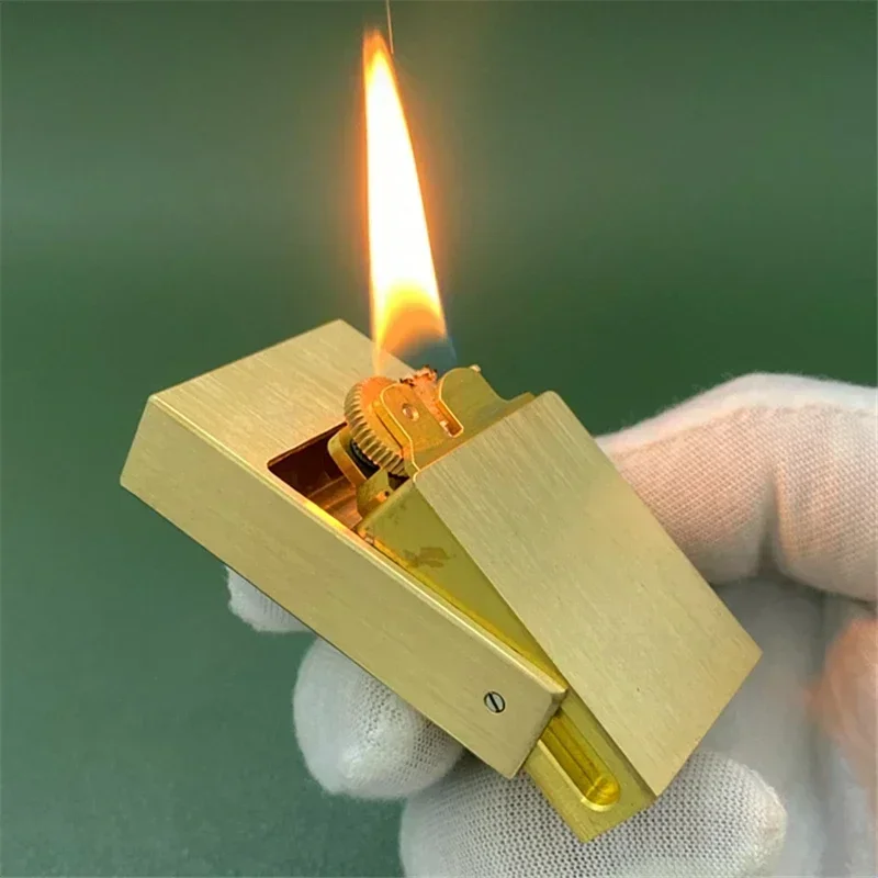 Timeless Brass Matchbox Handmade Kerosene Lighter - Image 1