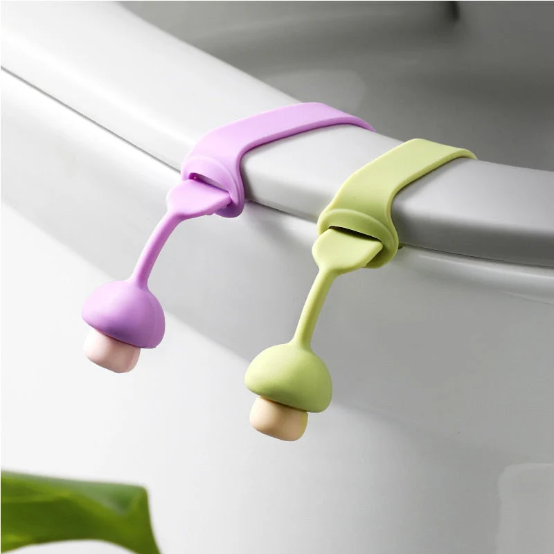 Mushroom Flexible Kids Toilet Seat Lifter - Image 2