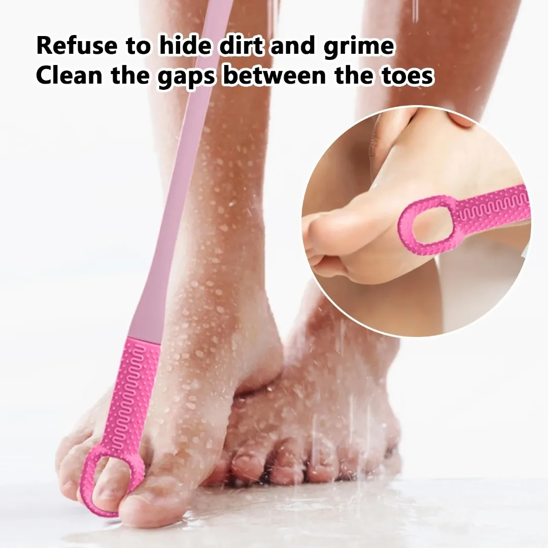 Soft Silicone Foot Spa Long Cleaning Brush - Image 3