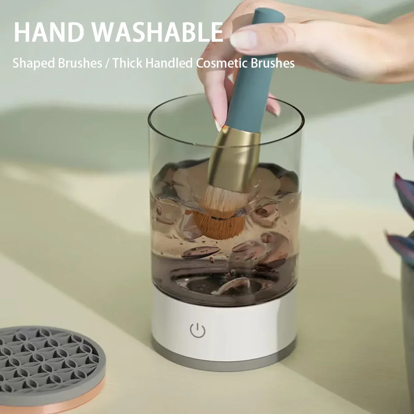 Dustproof Fast USB Automatic Makeup Cleaner - Image 2