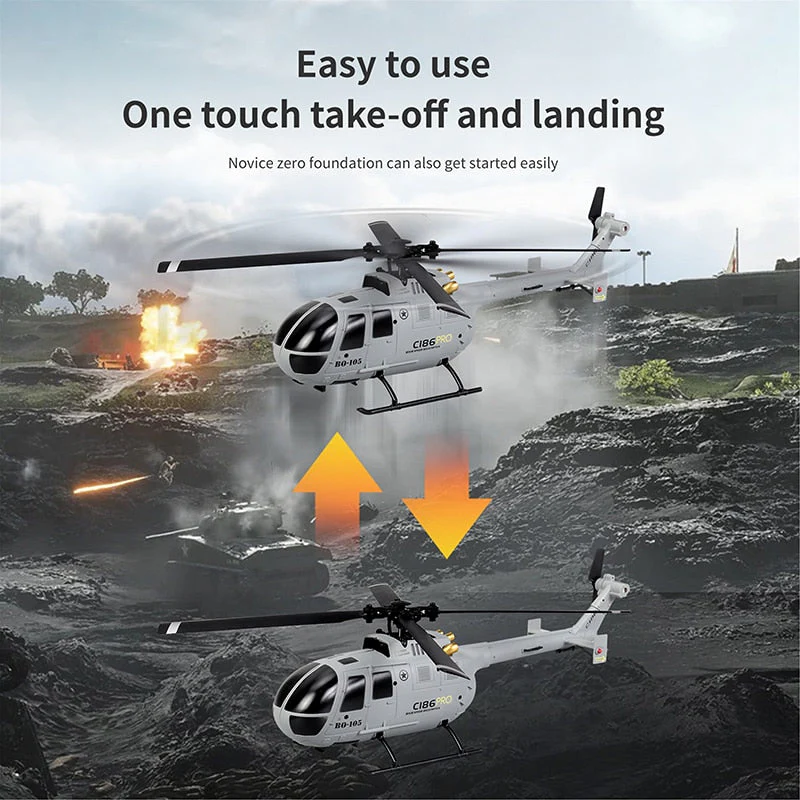 Sky Master Remote Control Helicopter Toy - Image 3