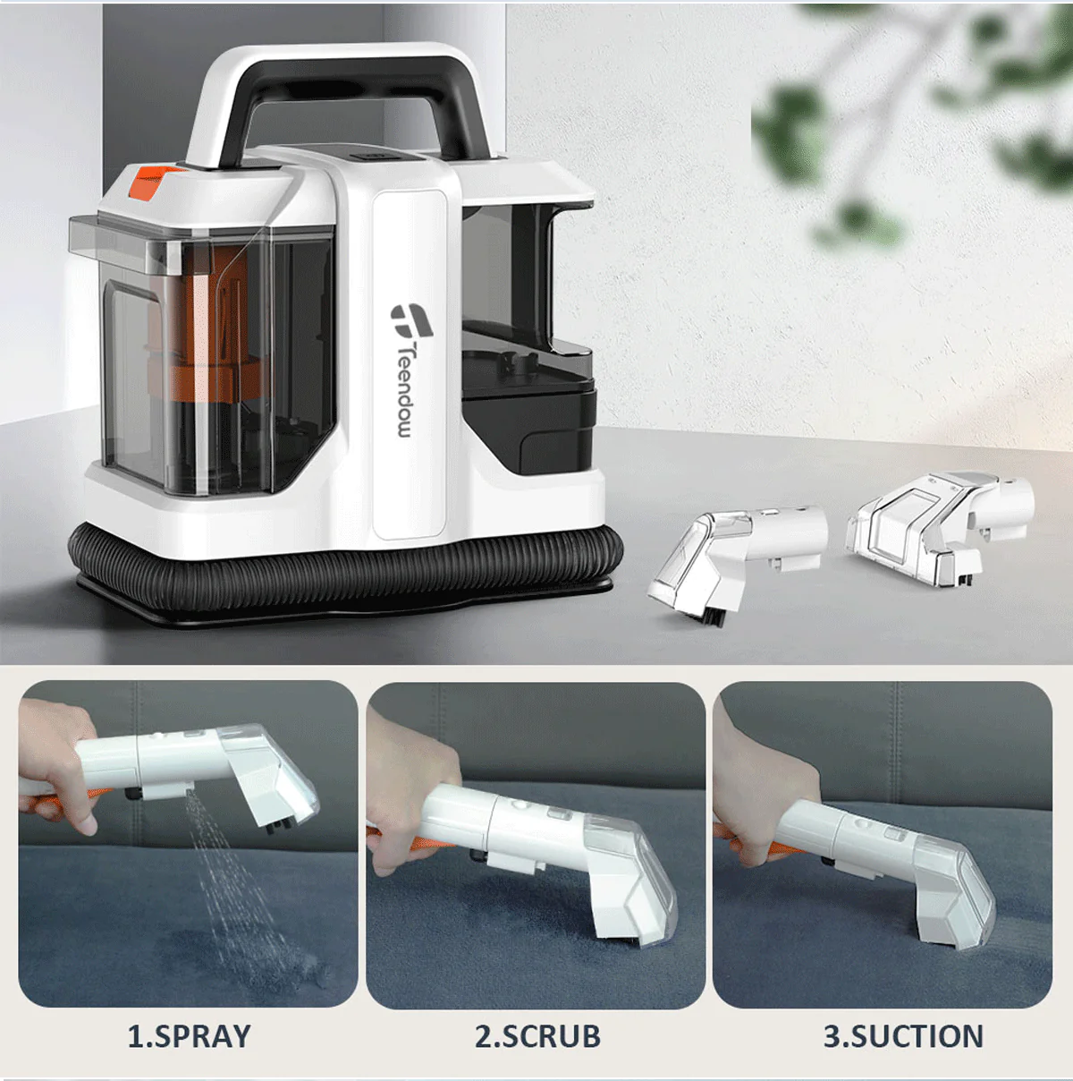 Clean Deep Handheld Easy Quick Spot Cleaner Machine - Image 2