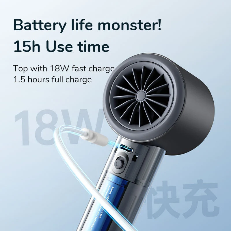 Portable Handheld Wireless Cool Summer Fan - Image 3