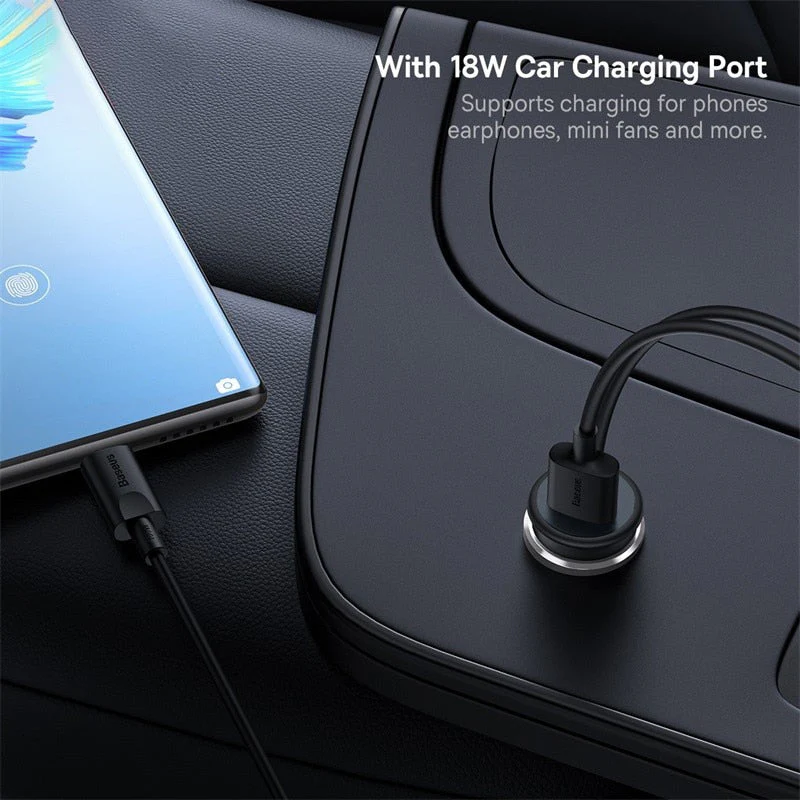 2in1 Car Magnetic Phone Wireless Charging Stand - Image 2